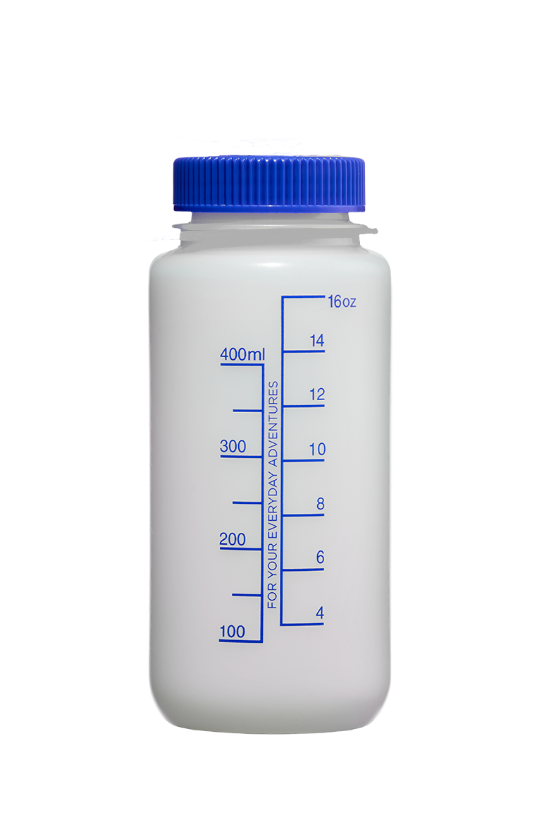16oz Wide Mouth HDPE Non Loop Top