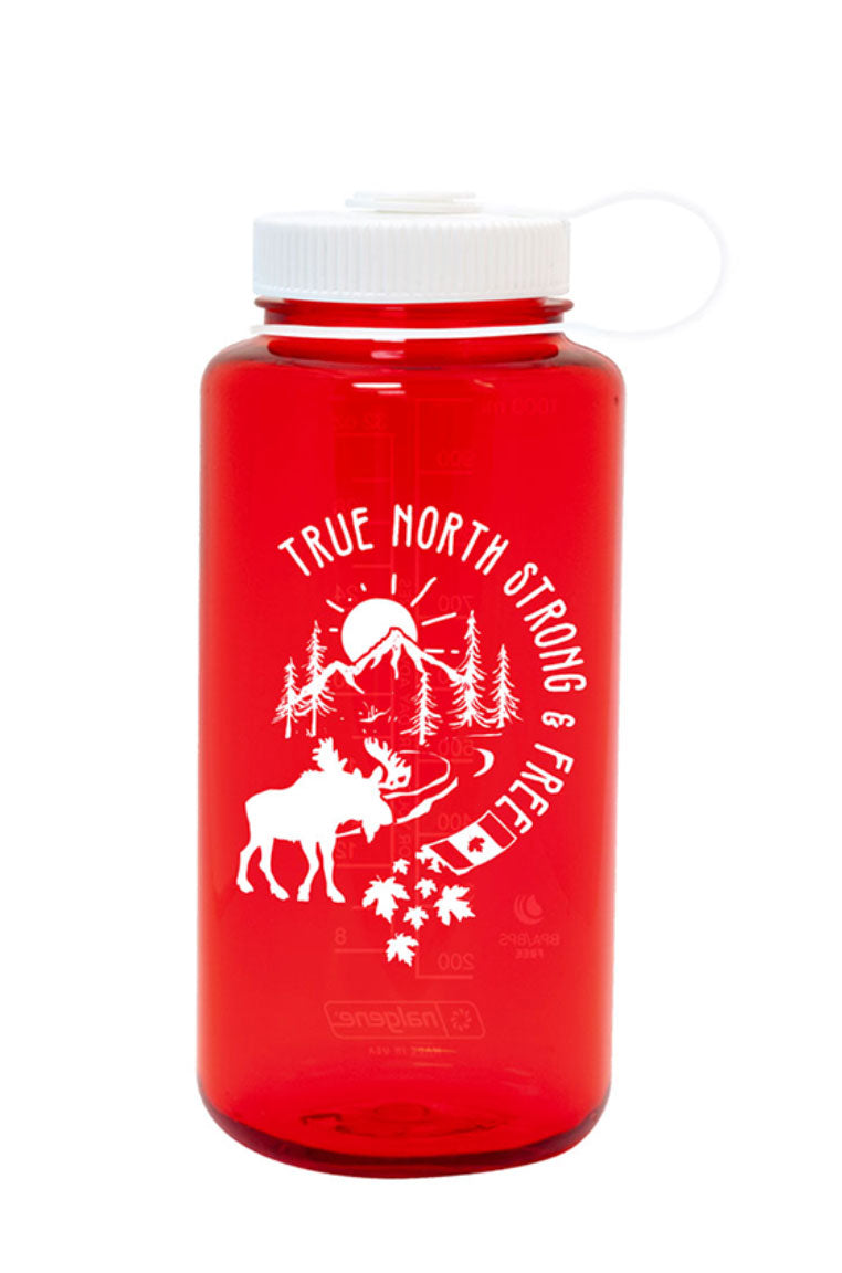 32oz Wide Mouth Sustain - Oh, Canada Red