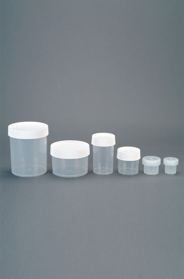 Straight Sided Jar - Polypropylene