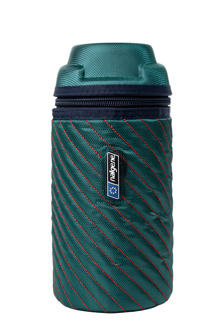 32oz Wide Mouth Insulated Teal Sleeve Front