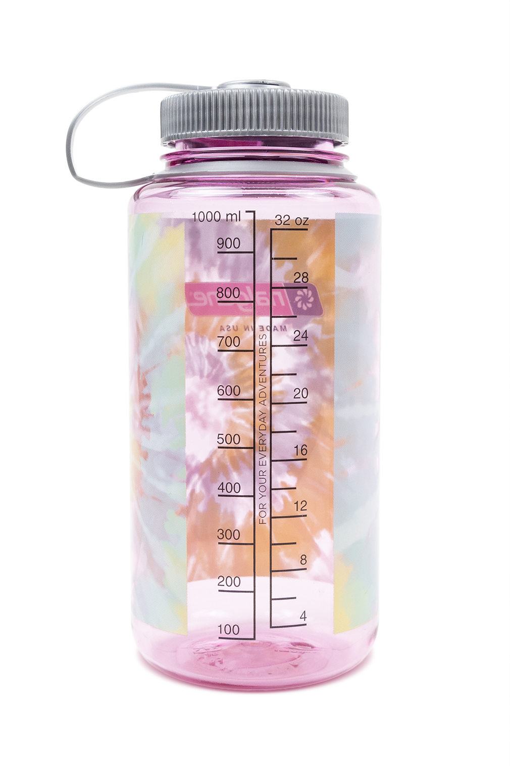 32oz WM Pink Tie Dye Back