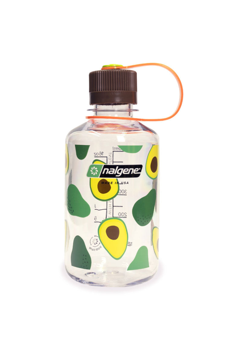 16oz Narrow Mouth Fruit Print Bottles