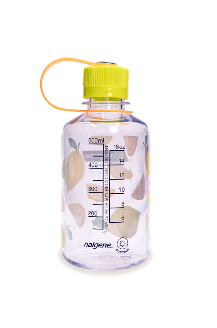 16oz Narrow Mouth Fruit Print Bottles