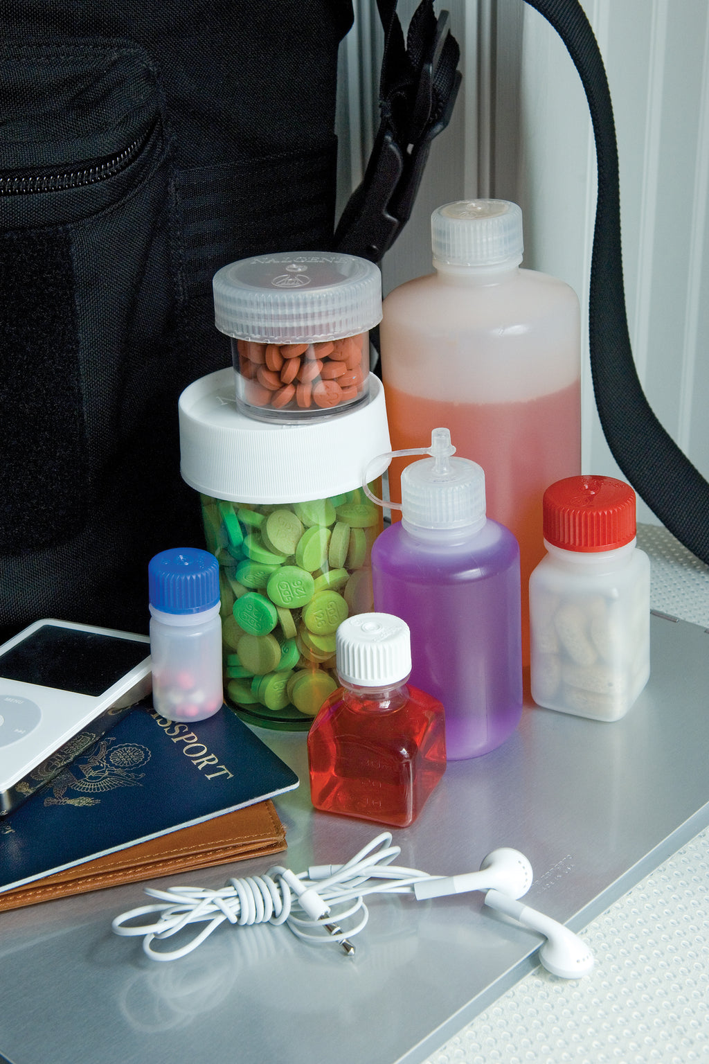 assorted storage travel