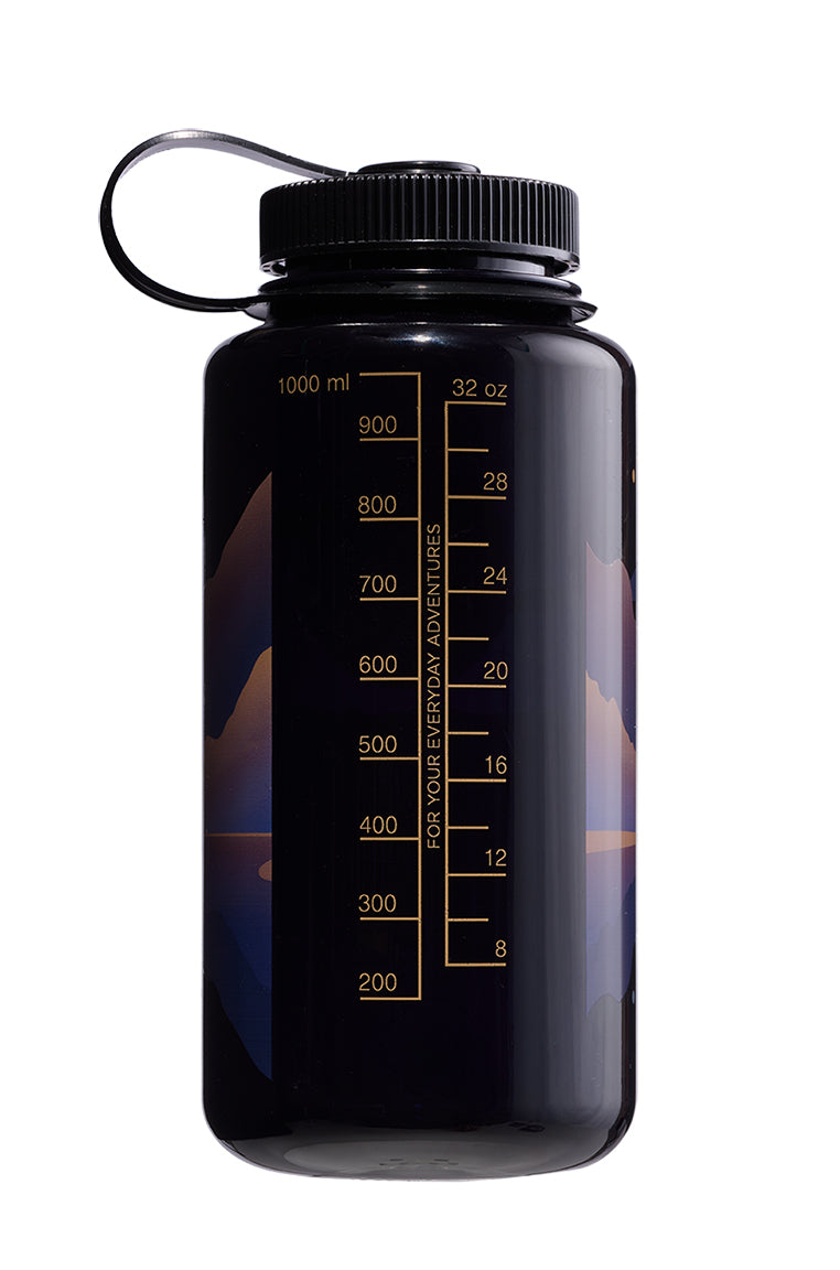 32oz Wide Mouth Negative Landscape Bottles
