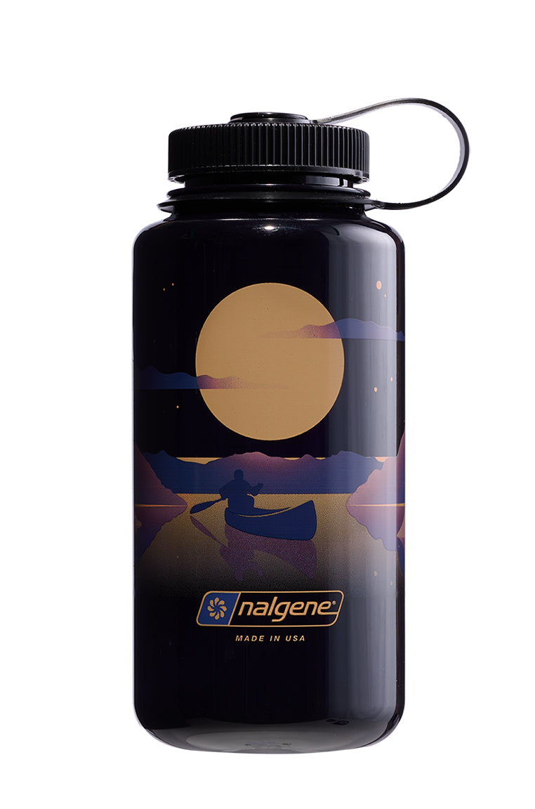 32oz Wide Mouth Negative Landscape Bottles