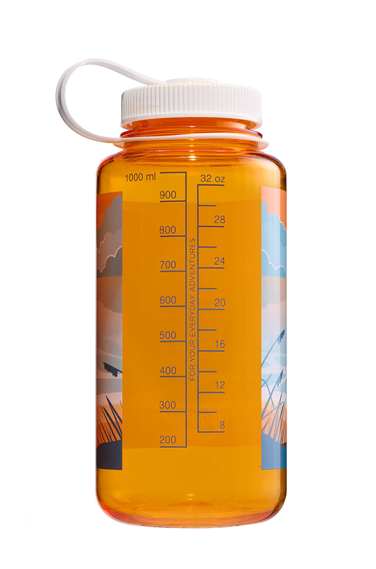 32oz Wide Mouth Negative Landscape Bottles