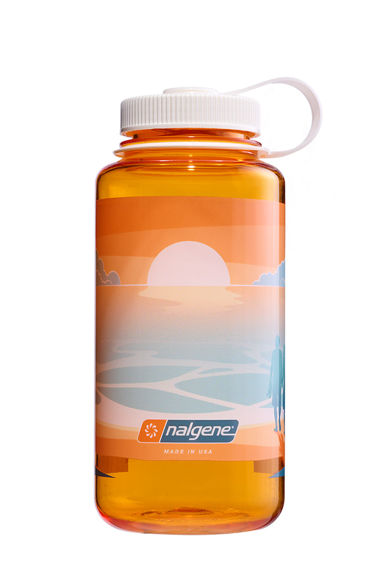 32oz Wide Mouth Negative Landscape Bottles