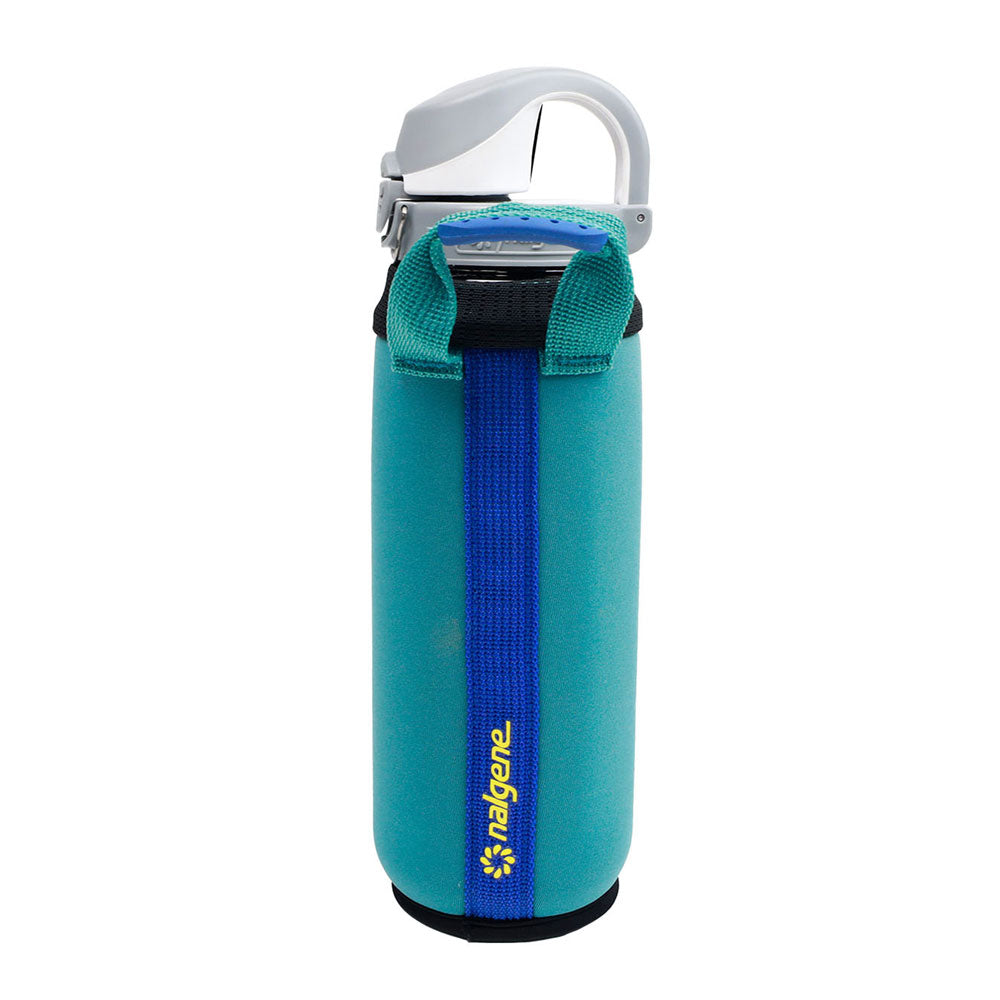 24oz OTF Bottle Sleeve Capri Teal Back