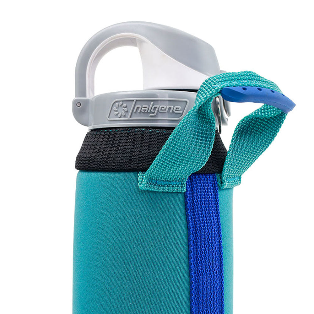 24oz OTF Bottle Sleeve Capri Teal Top